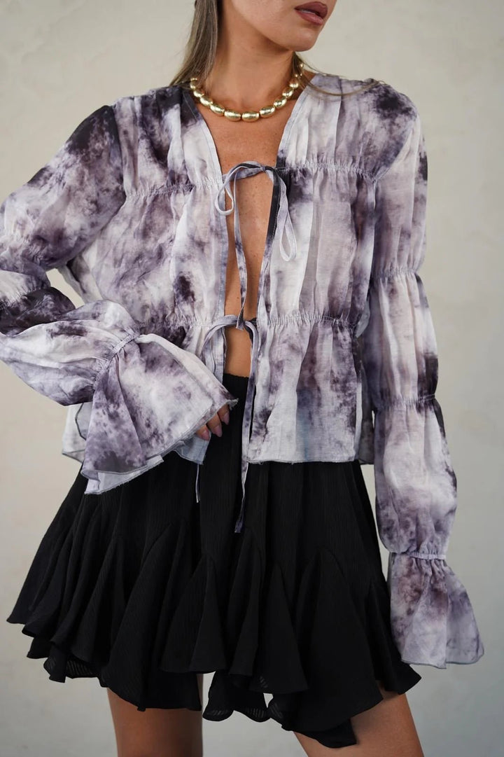 חצאית מיני לירי - BELLE BOUTIQUE