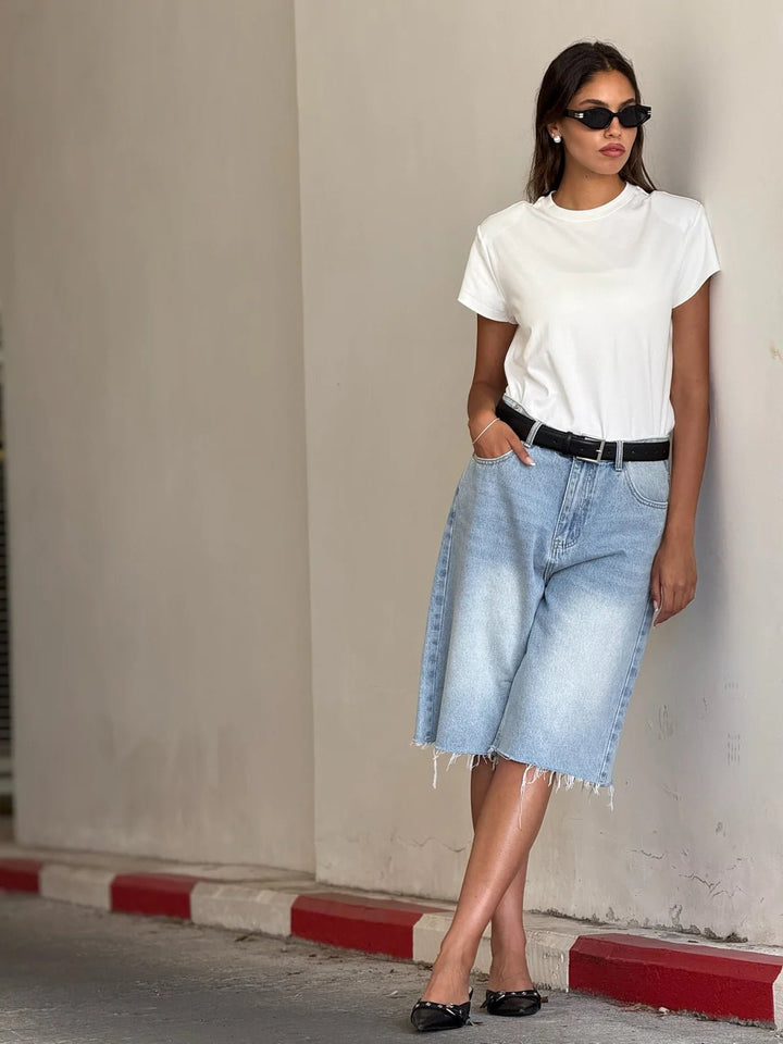 ברמודה ג׳ינס אליאור פולי בהיר - BELLE BOUTIQUE