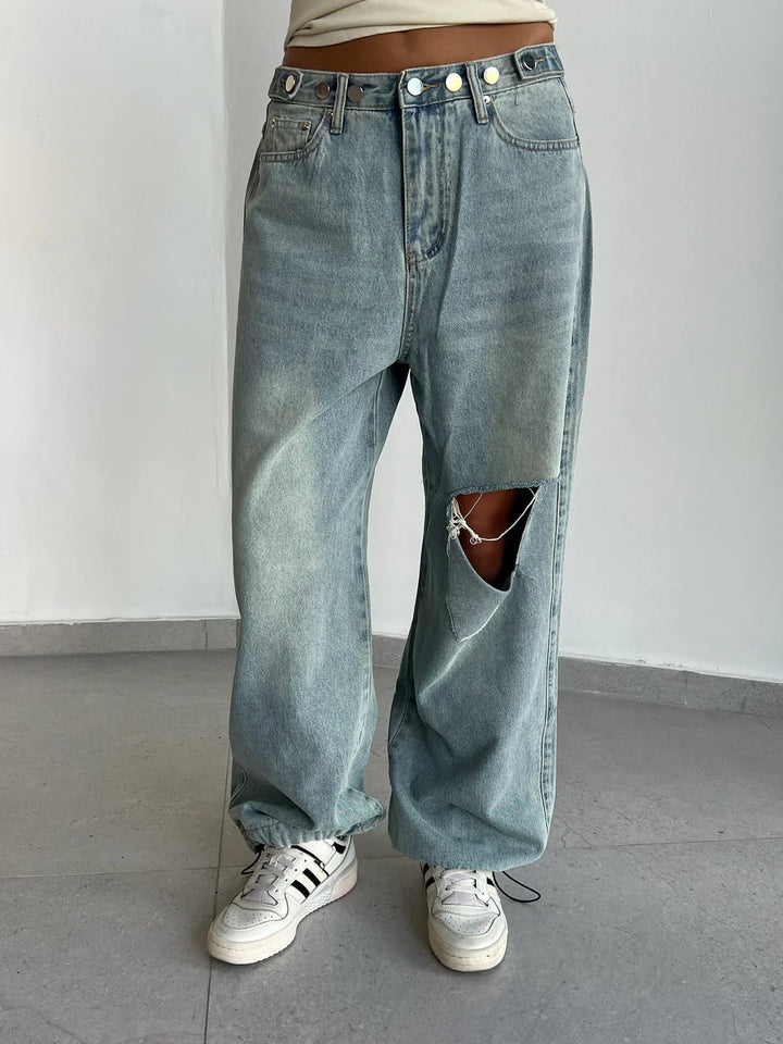 מכנס גינס מיילי - BELLE BOUTIQUE