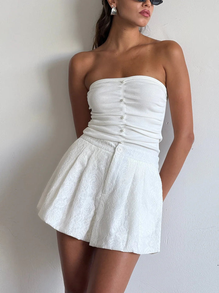 מכנס תחרה גאיה - BELLE BOUTIQUE