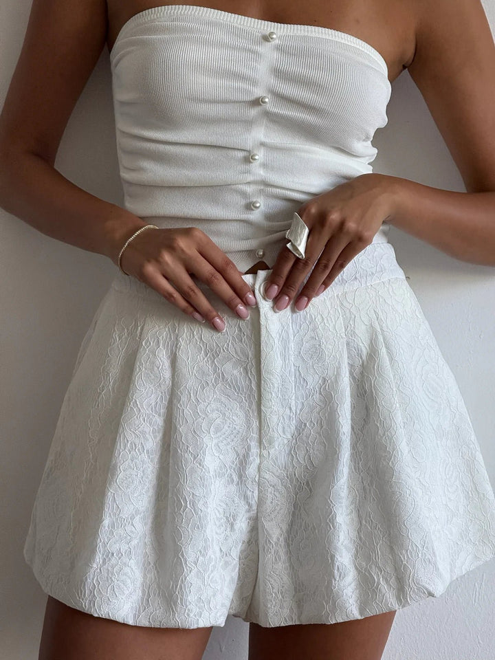 מכנס תחרה גאיה - BELLE BOUTIQUE