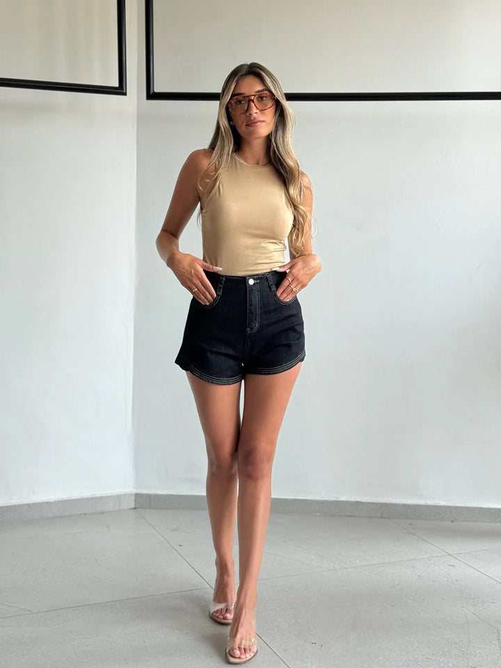 שורט גינס מיכאל - BELLE BOUTIQUE