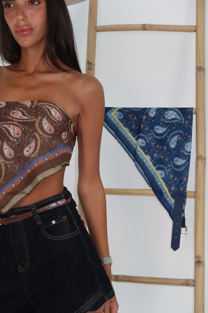 חגורת בנדנה - belle fashion