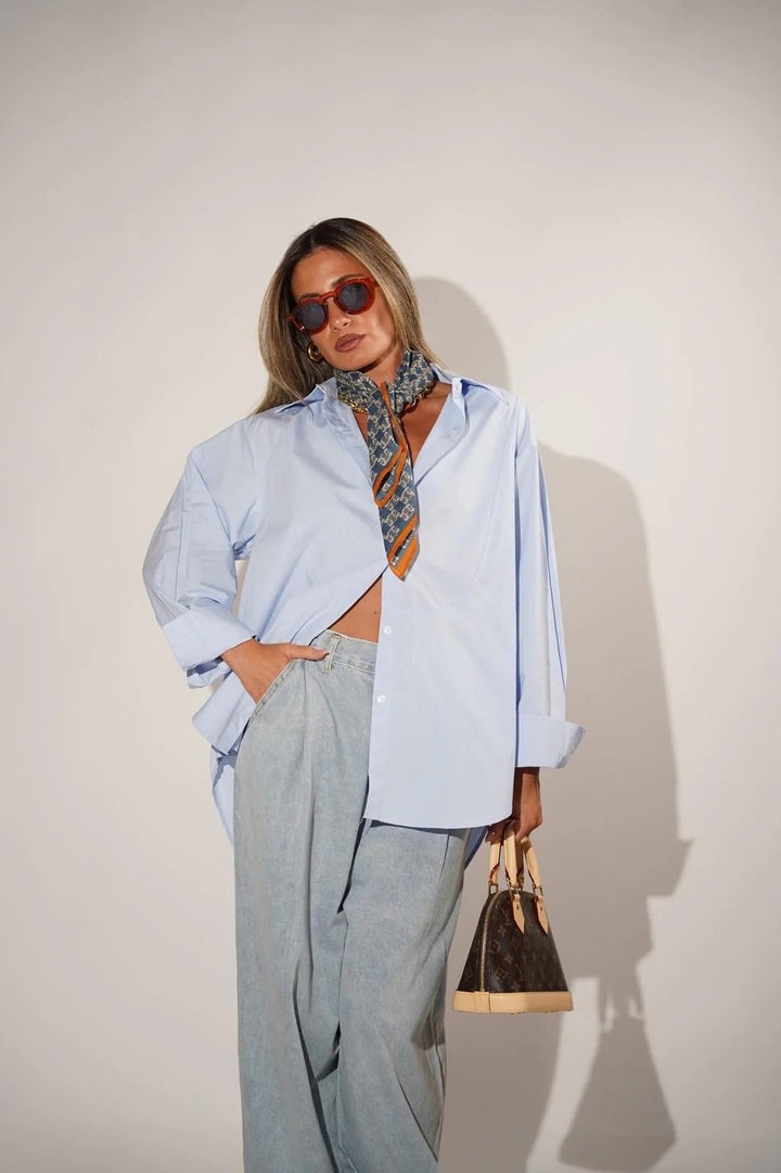 חולצה מכופתרת קלוד - belle fashion